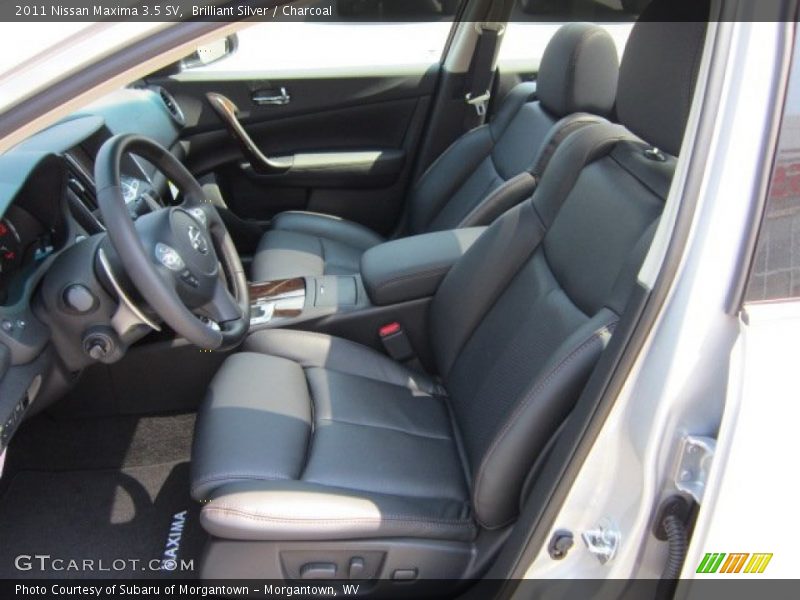 Brilliant Silver / Charcoal 2011 Nissan Maxima 3.5 SV