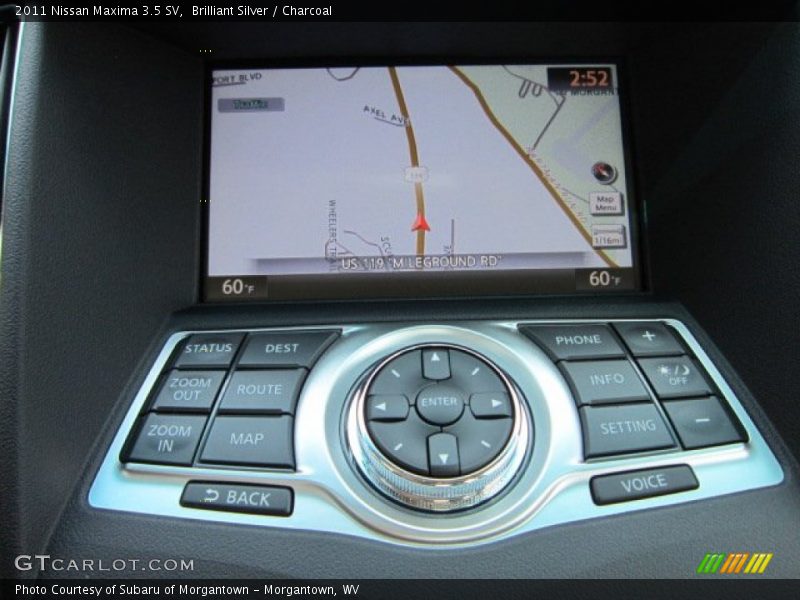 Brilliant Silver / Charcoal 2011 Nissan Maxima 3.5 SV