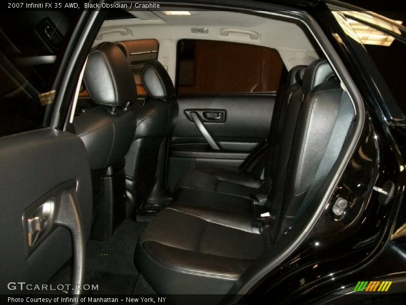 Black Obsidian / Graphite 2007 Infiniti FX 35 AWD