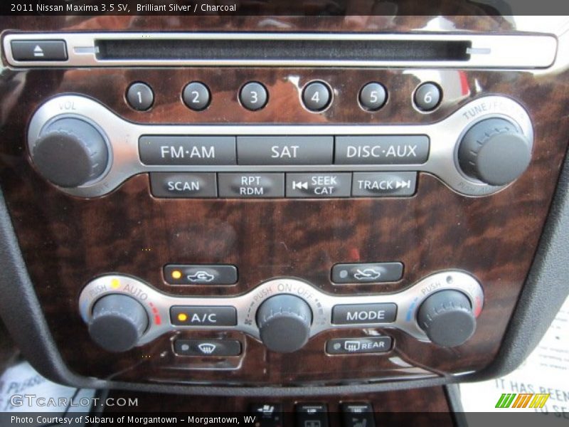 Brilliant Silver / Charcoal 2011 Nissan Maxima 3.5 SV