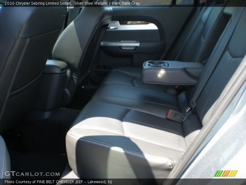 Silver Steel Metallic / Dark Slate Gray 2010 Chrysler Sebring Limited Sedan