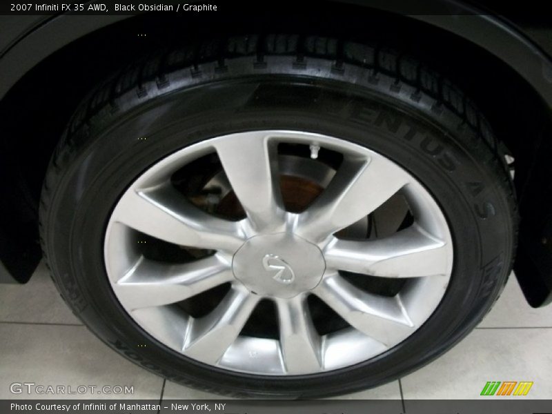 Black Obsidian / Graphite 2007 Infiniti FX 35 AWD