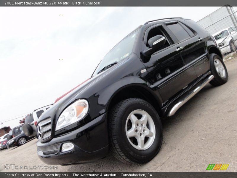 Black / Charcoal 2001 Mercedes-Benz ML 320 4Matic