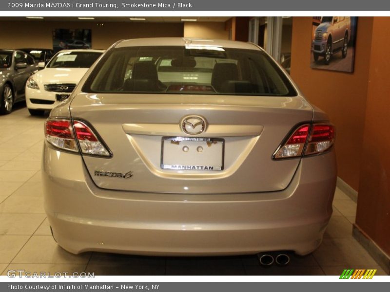 Smokestone Mica / Black 2009 Mazda MAZDA6 i Grand Touring