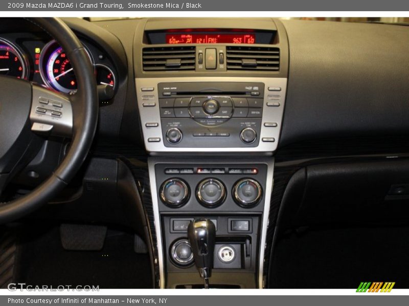 Smokestone Mica / Black 2009 Mazda MAZDA6 i Grand Touring