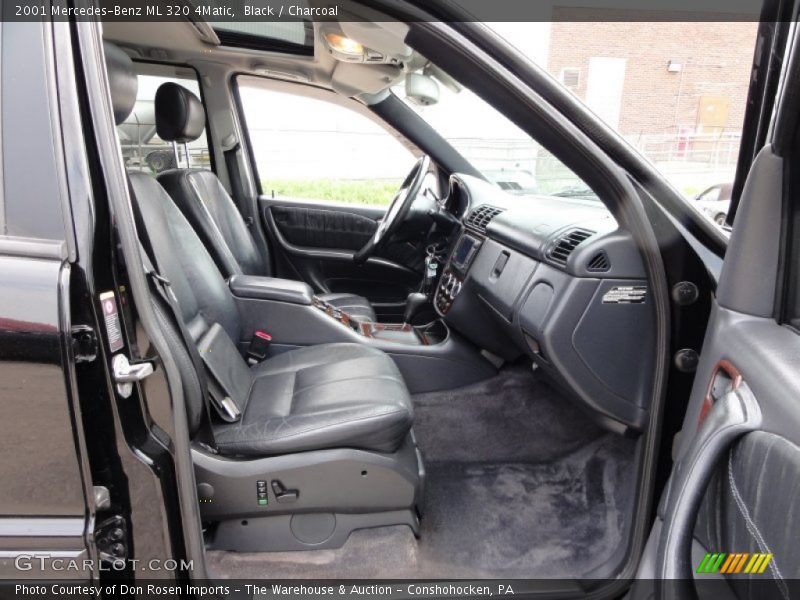  2001 ML 320 4Matic Charcoal Interior