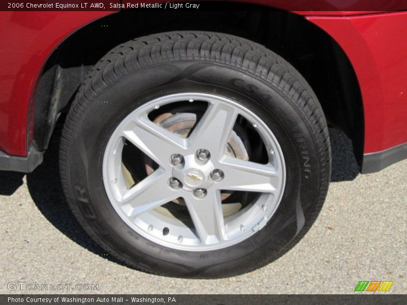 Salsa Red Metallic / Light Gray 2006 Chevrolet Equinox LT AWD