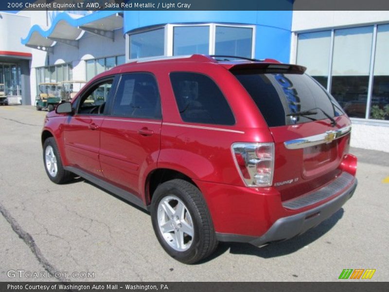 Salsa Red Metallic / Light Gray 2006 Chevrolet Equinox LT AWD