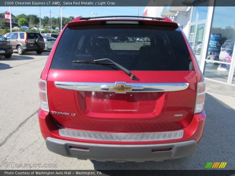 Salsa Red Metallic / Light Gray 2006 Chevrolet Equinox LT AWD