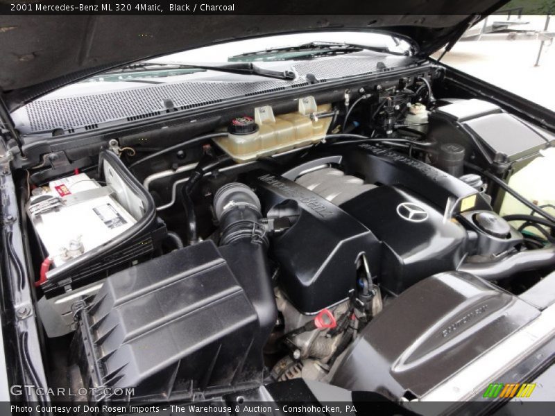  2001 ML 320 4Matic Engine - 3.2 Liter SOHC 18-Valve V6