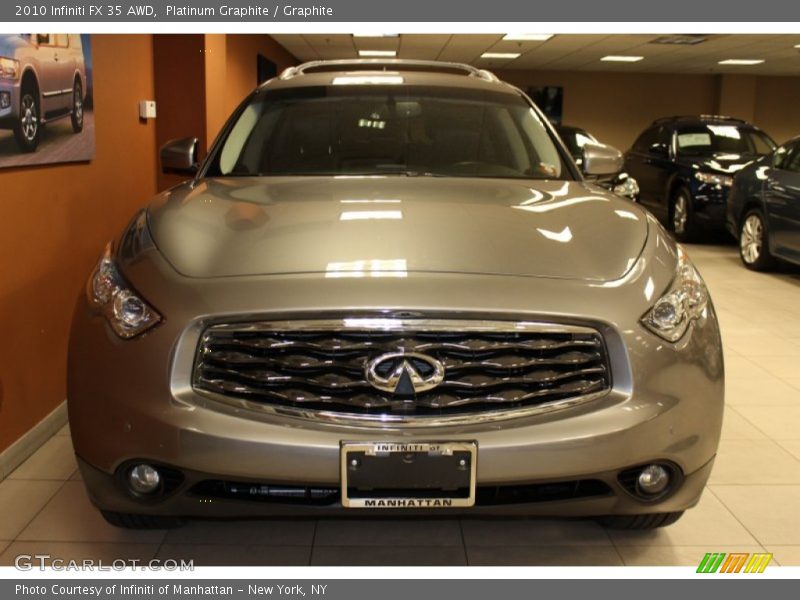 Platinum Graphite / Graphite 2010 Infiniti FX 35 AWD