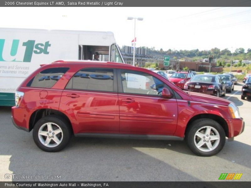 Salsa Red Metallic / Light Gray 2006 Chevrolet Equinox LT AWD