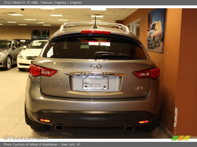 Platinum Graphite / Graphite 2010 Infiniti FX 35 AWD