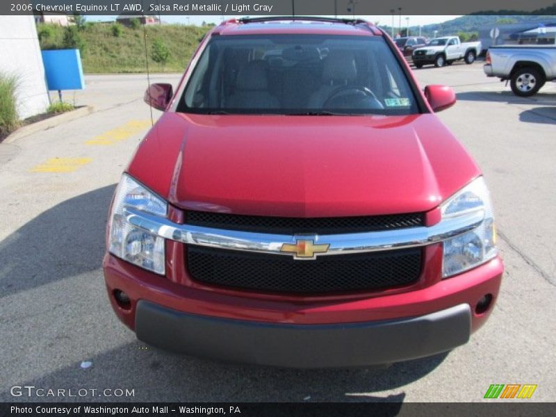 Salsa Red Metallic / Light Gray 2006 Chevrolet Equinox LT AWD