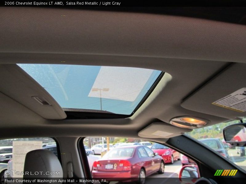 Salsa Red Metallic / Light Gray 2006 Chevrolet Equinox LT AWD