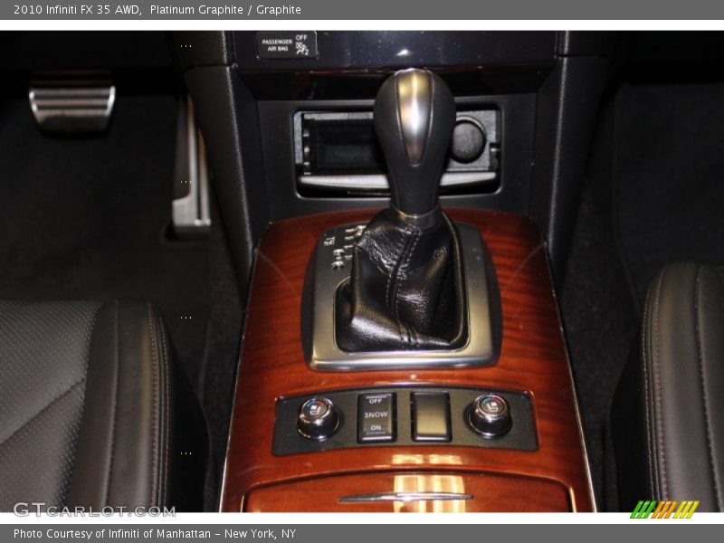 Platinum Graphite / Graphite 2010 Infiniti FX 35 AWD