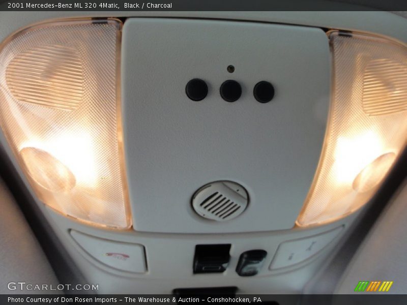 Controls of 2001 ML 320 4Matic