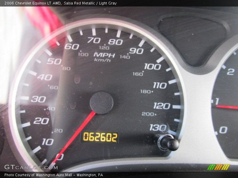 Salsa Red Metallic / Light Gray 2006 Chevrolet Equinox LT AWD
