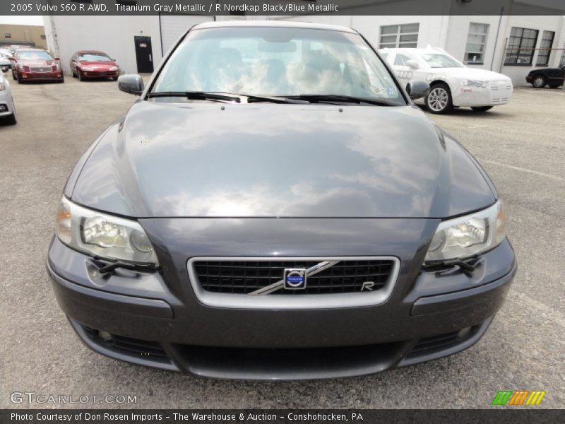 Titanium Gray Metallic / R Nordkap Black/Blue Metallic 2005 Volvo S60 R AWD