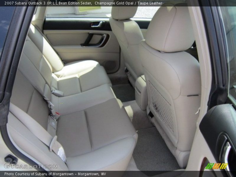 Champagne Gold Opal / Taupe Leather 2007 Subaru Outback 3.0R L.L.Bean Edition Sedan
