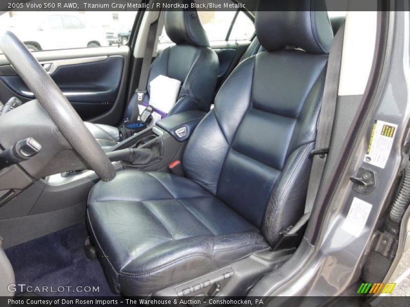  2005 S60 R AWD R Nordkap Black/Blue Metallic Interior