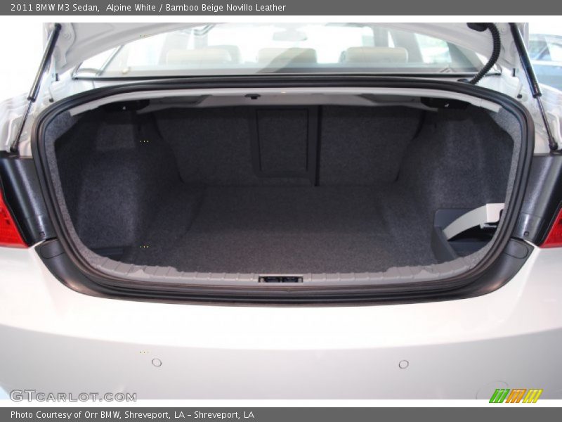  2011 M3 Sedan Trunk