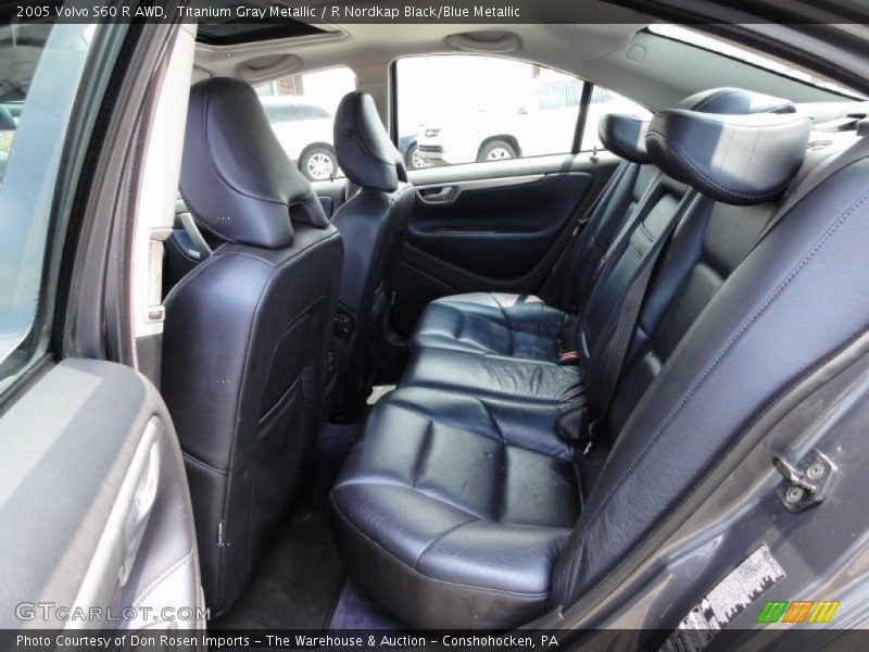  2005 S60 R AWD R Nordkap Black/Blue Metallic Interior