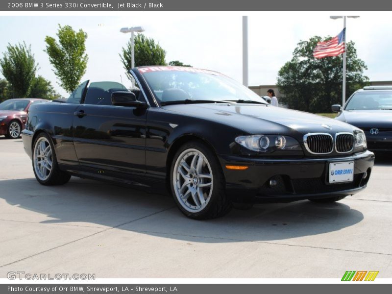 Jet Black / Black 2006 BMW 3 Series 330i Convertible
