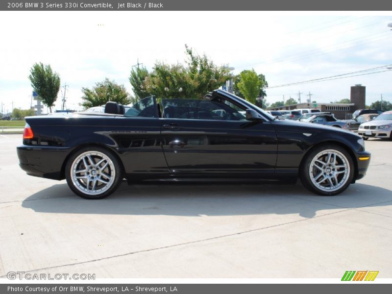 Jet Black / Black 2006 BMW 3 Series 330i Convertible