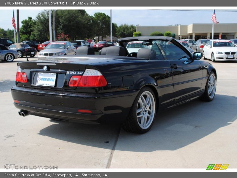 Jet Black / Black 2006 BMW 3 Series 330i Convertible