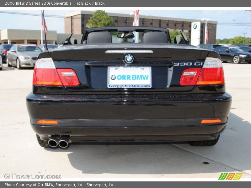 Jet Black / Black 2006 BMW 3 Series 330i Convertible
