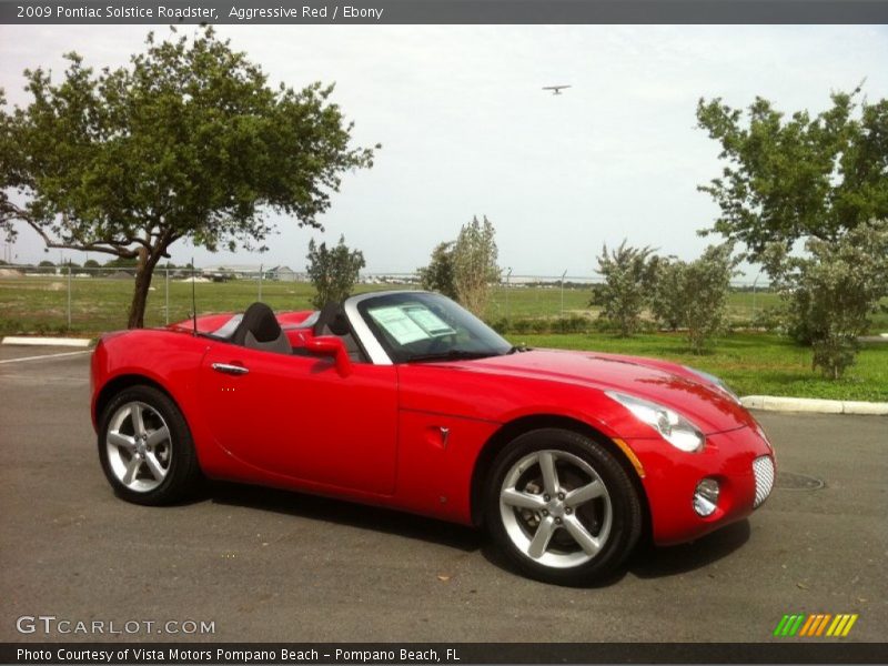  2009 Solstice Roadster Aggressive Red