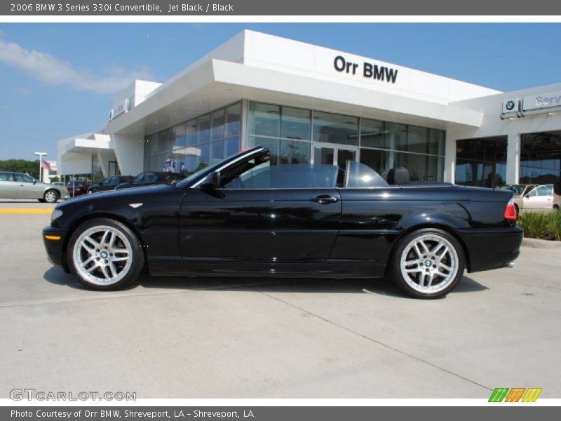 Jet Black / Black 2006 BMW 3 Series 330i Convertible