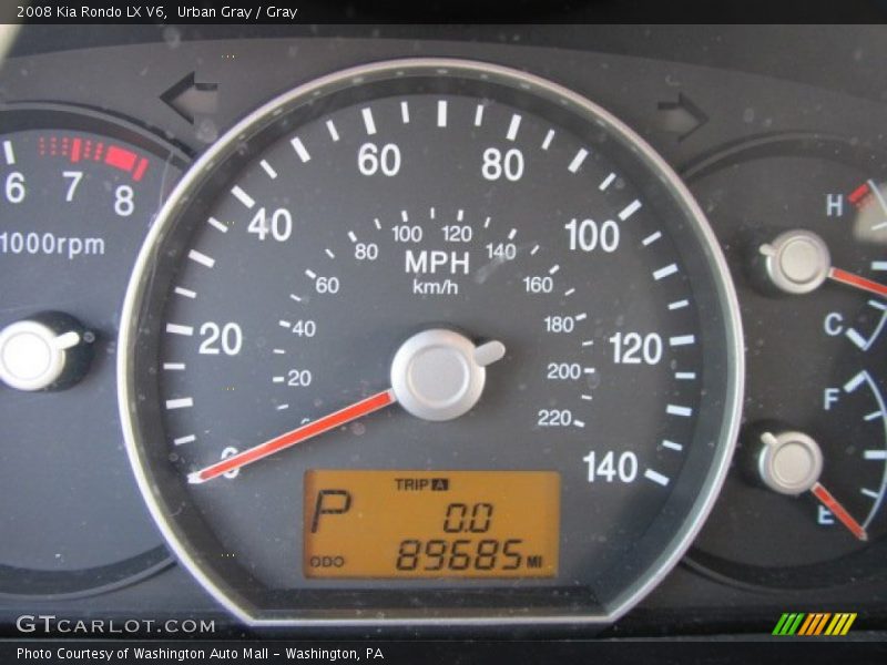 Urban Gray / Gray 2008 Kia Rondo LX V6