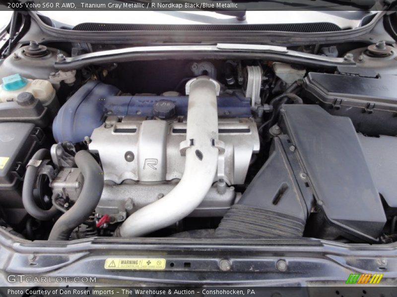  2005 S60 R AWD Engine - 2.5 Liter Turbocharged DOHC 20 Valve Inline 5 Cylinder