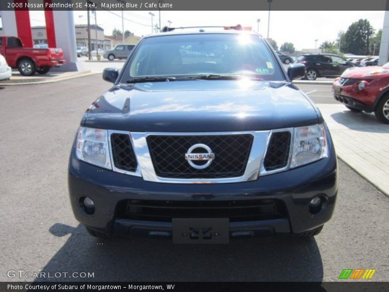 Majestic Blue / Cafe Latte 2008 Nissan Pathfinder SE 4x4