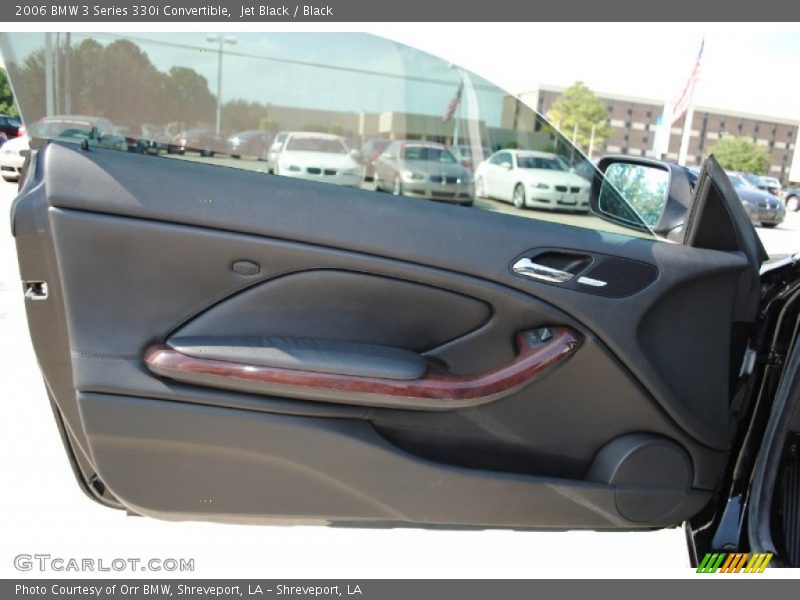 Jet Black / Black 2006 BMW 3 Series 330i Convertible