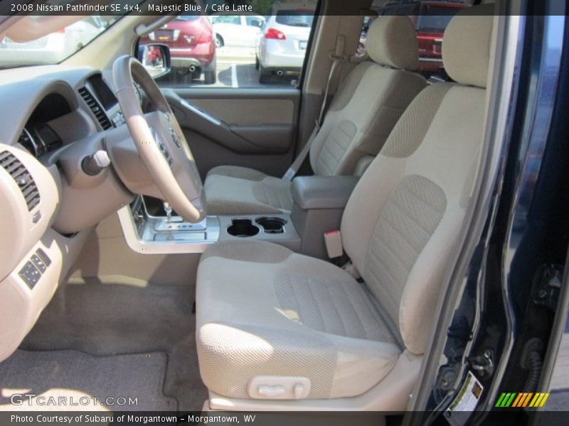 Majestic Blue / Cafe Latte 2008 Nissan Pathfinder SE 4x4