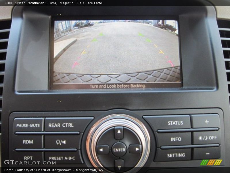 Majestic Blue / Cafe Latte 2008 Nissan Pathfinder SE 4x4