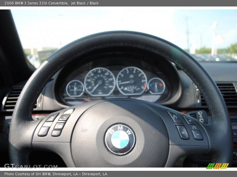 Jet Black / Black 2006 BMW 3 Series 330i Convertible