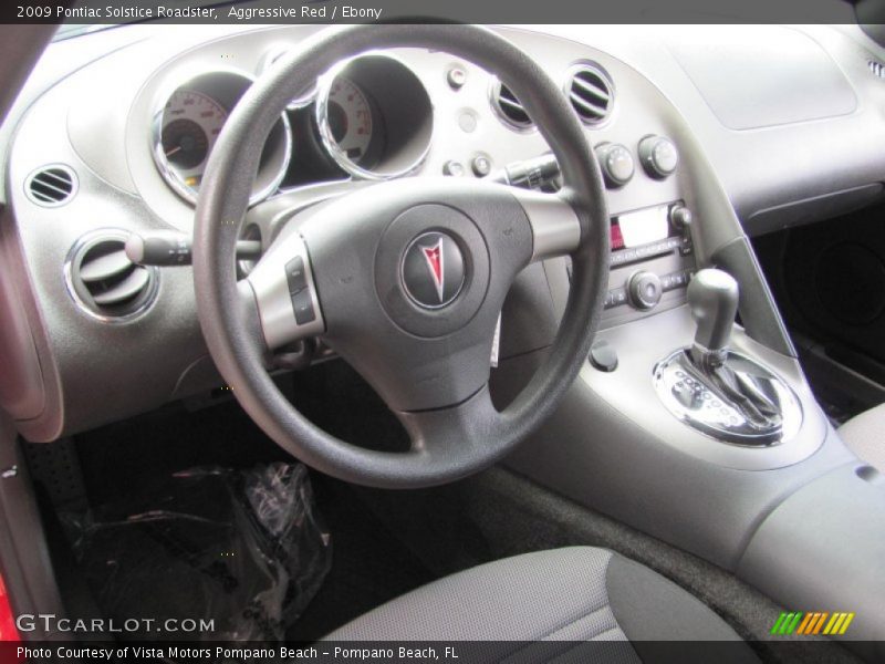 Aggressive Red / Ebony 2009 Pontiac Solstice Roadster