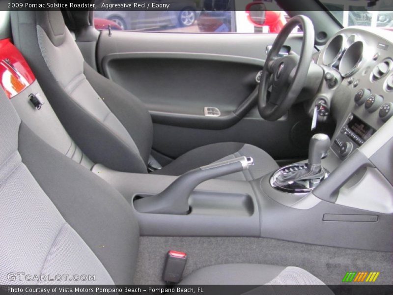  2009 Solstice Roadster Ebony Interior