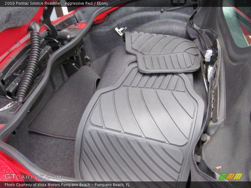 Aggressive Red / Ebony 2009 Pontiac Solstice Roadster