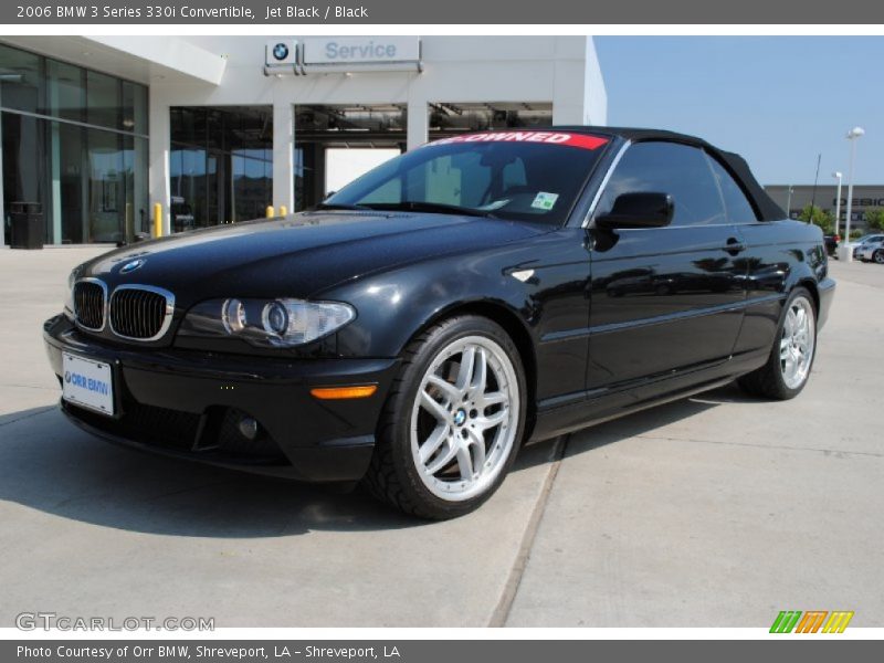 Jet Black / Black 2006 BMW 3 Series 330i Convertible