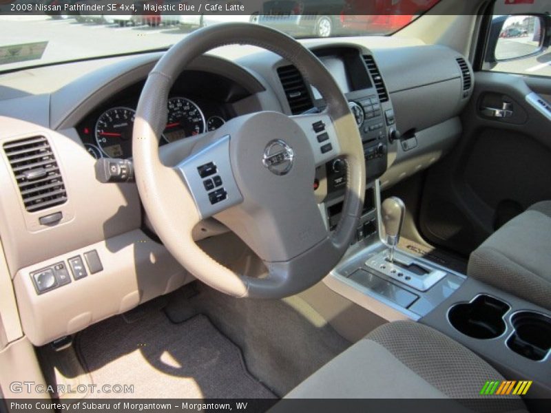 Majestic Blue / Cafe Latte 2008 Nissan Pathfinder SE 4x4