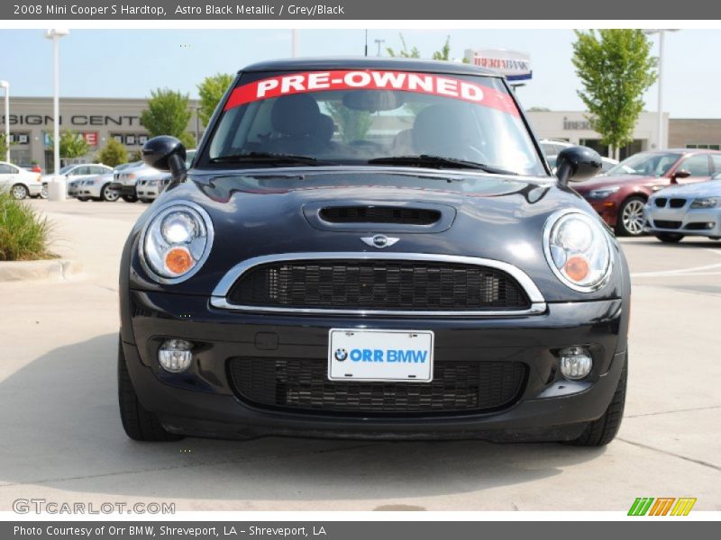 Astro Black Metallic / Grey/Black 2008 Mini Cooper S Hardtop