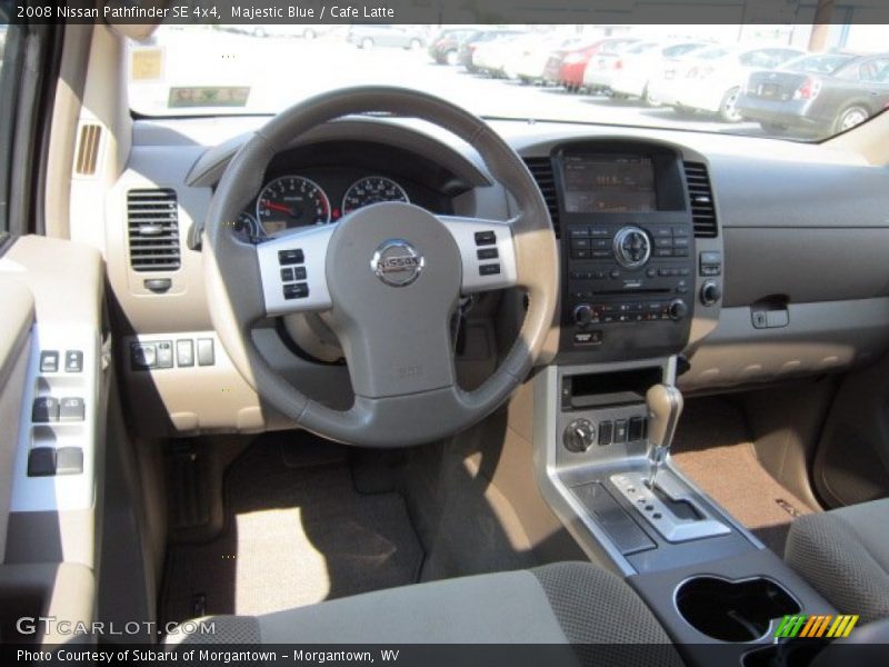 Majestic Blue / Cafe Latte 2008 Nissan Pathfinder SE 4x4