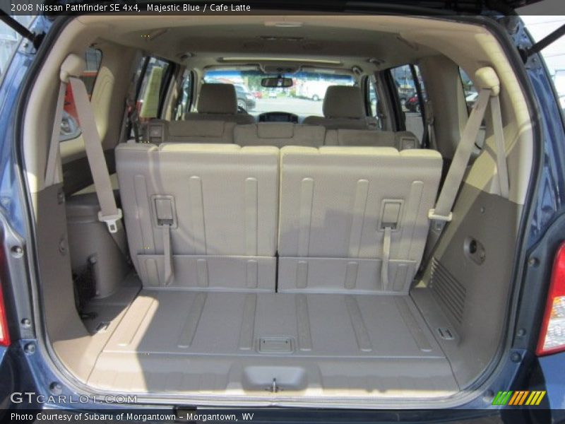 Majestic Blue / Cafe Latte 2008 Nissan Pathfinder SE 4x4