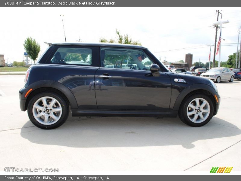 Astro Black Metallic / Grey/Black 2008 Mini Cooper S Hardtop