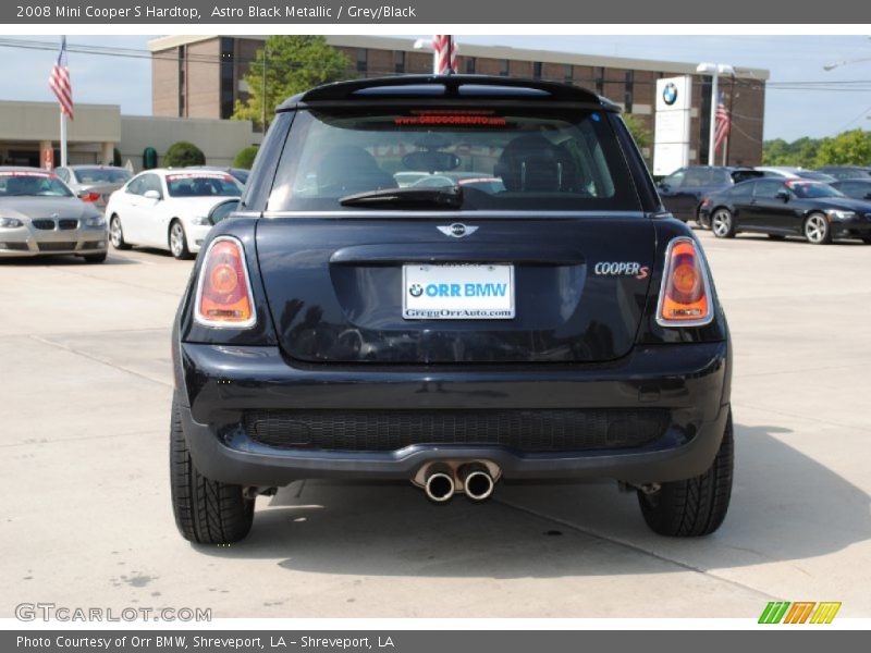 Astro Black Metallic / Grey/Black 2008 Mini Cooper S Hardtop